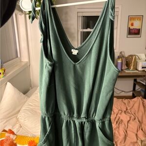 Green Aerie Romper